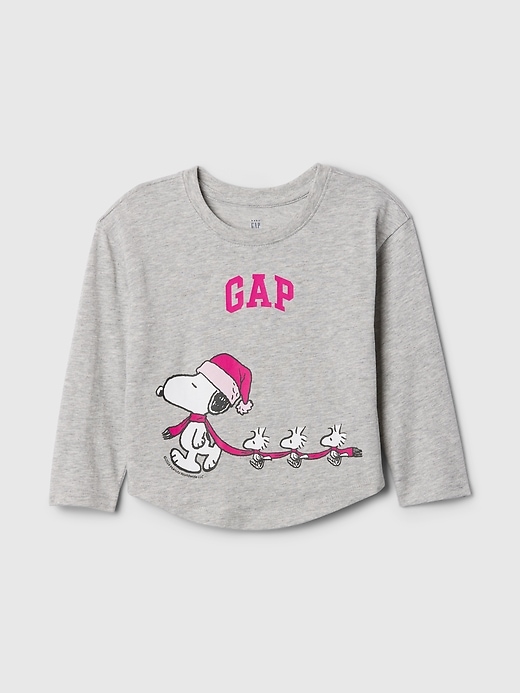 Image number 1 showing, Baby & Toddler Peanuts Holiday Graphic T-Shirt