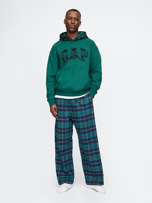 Image number 3 showing, VintageSoft Striped Logo Hoodie