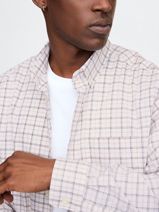Image number 4 showing, All-Day Poplin Shirt in Classic Fit