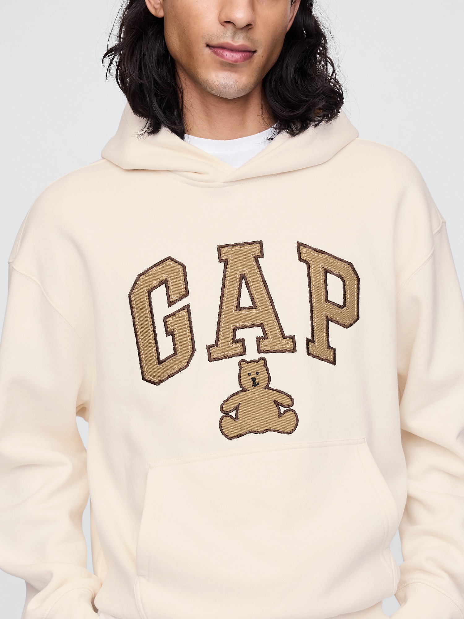 Vintage Soft Bear Logo Hoodie Gap