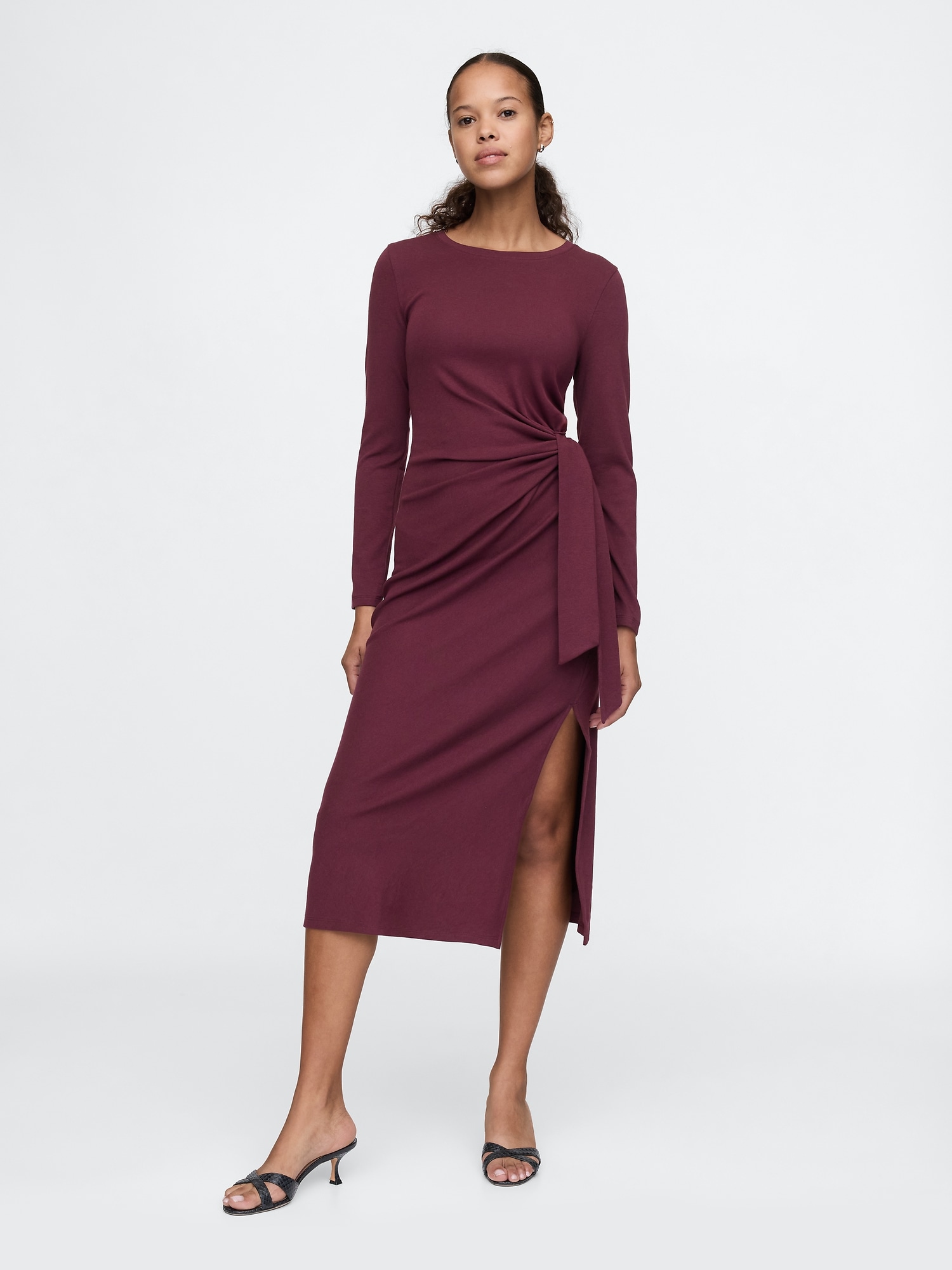 Apron neck dress sales