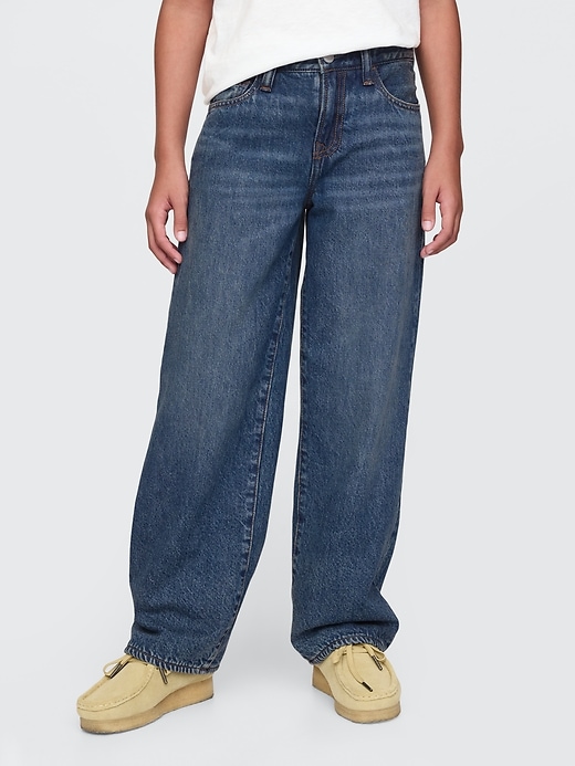 Image number 2 showing, Kids Lined '90s Loose Jeans