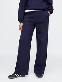 Vintage Soft Wide-Leg Sweatpants