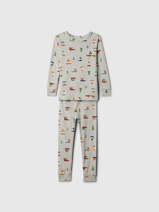 Image number 1 showing, Baby & Toddler Organic Brushed Cotton PJ Set