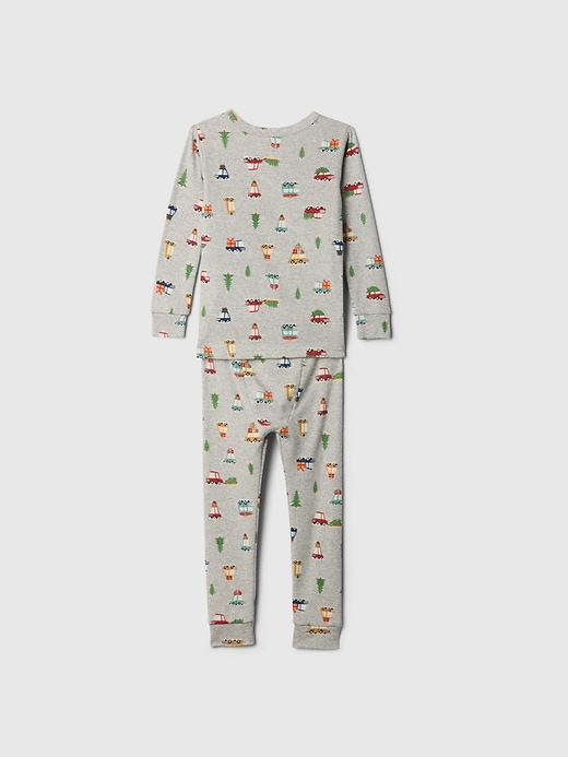 Image number 2 showing, Baby & Toddler Organic Brushed Cotton PJ Set