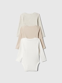 Baby First Favorites Rib Bodysuit (3-Pack)