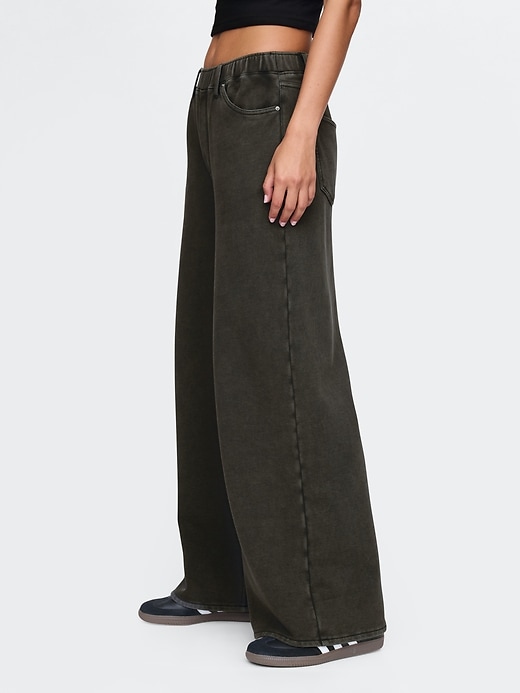 Image number 3 showing, Heavyweight French Terry Baggy Jeans