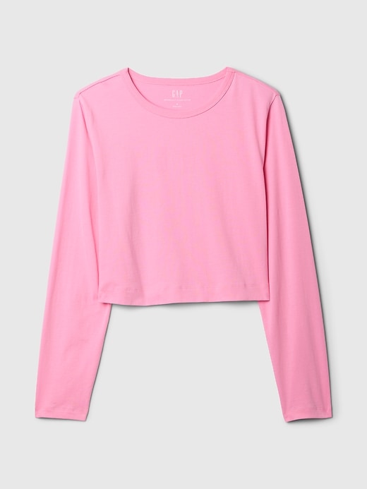 Image number 5 showing, Organic Cotton VintageSoft Cropped T-Shirt