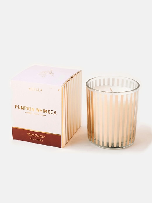 Image number 1 showing, Mersea Pumpkin Whimsea Boxed Candle