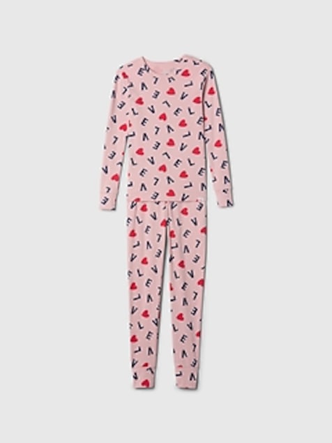 Kids Organic Brushed Cotton PJ Set