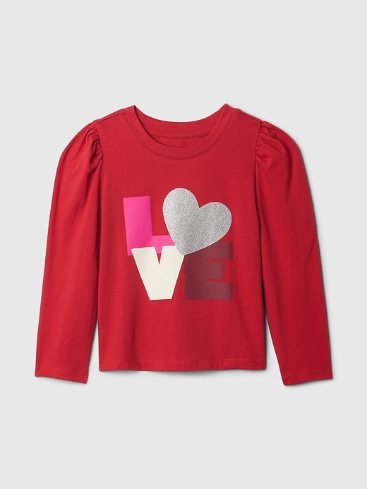 Image number 1 showing, Baby & Toddler Mix & Match Puff-Sleeve T-Shirt