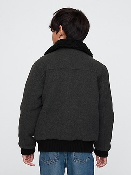 Wool Bomber Jacket | Gap