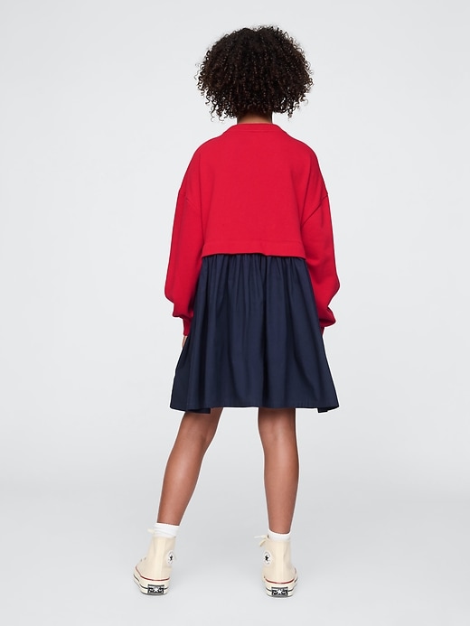 Image number 2 showing, Kids 2-in-1 VintageSoft Sweatshirt Dress
