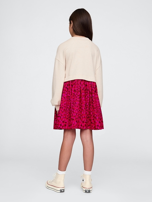 Image number 2 showing, Kids 2-in-1 VintageSoft Sweatshirt Dress