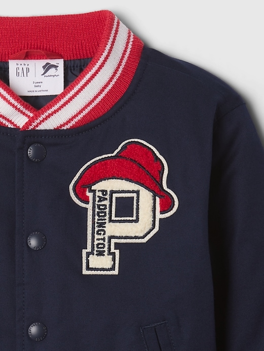 Image number 3 showing, Baby & Toddler Paddington Varsity Jacket