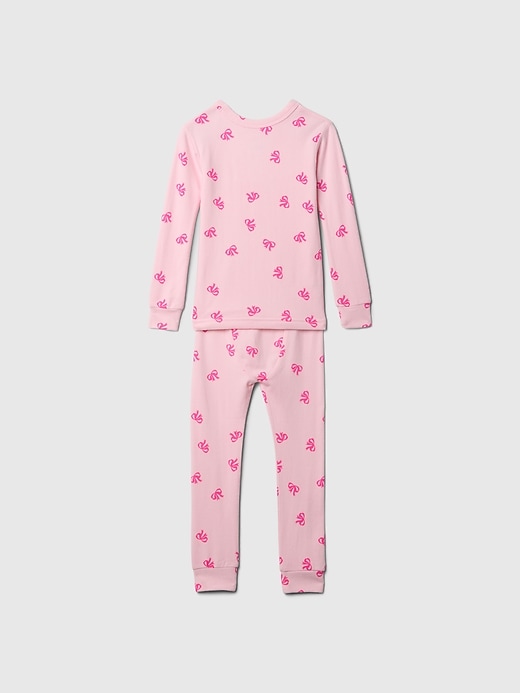 2 of 8 showing, with the color red bows of product Baby & Toddler SuperCozy PJ Set