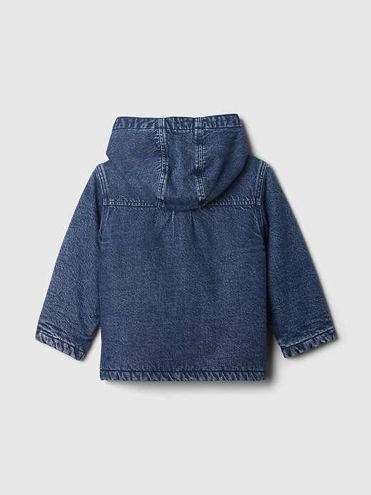 Image number 2 showing, Baby & Toddler Paddington Toggle Denim Jacket