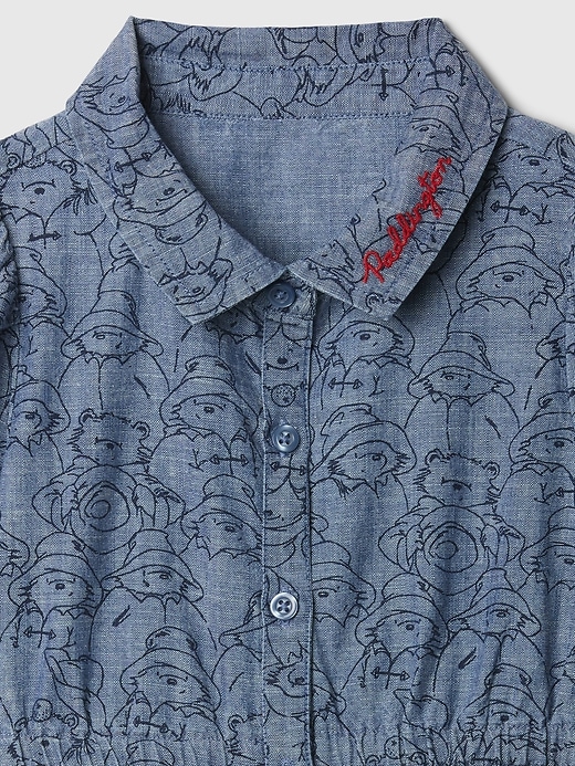 Image number 3 showing, Baby & Toddler Paddington Chambray Dress