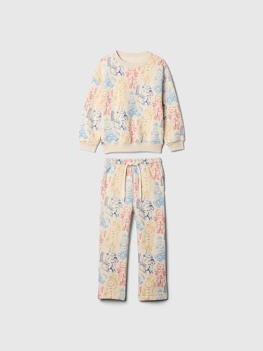 Image number 1 showing, Baby & Toddler VintageSoft Paddington Graphic Sweat Set