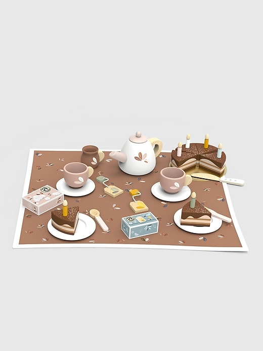 Image number 2 showing, Birthday Tea Set Toddler Toy