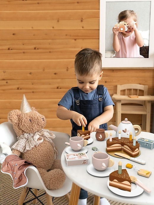 Image number 3 showing, Birthday Tea Set Toddler Toy