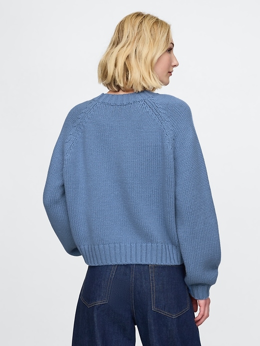 Image number 2 showing, Relaxed Balloon-Sleeve Sweater