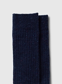View large product image 2 of 3. Donegal Crew Socks