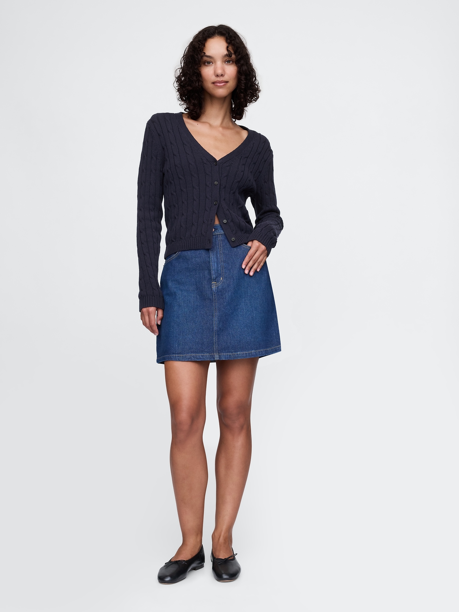 Cable-Knit Cardigan | Gap