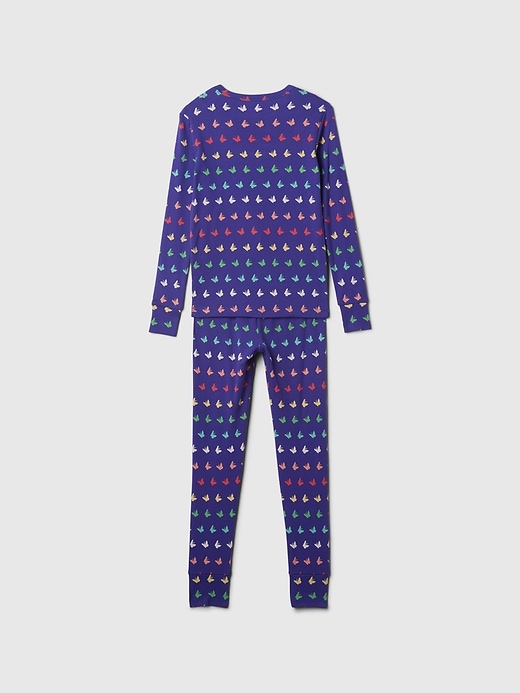 Image number 2 showing, Kids Organic Brushed Cotton PJ Set
