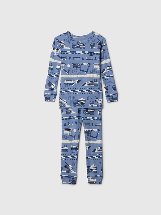 Image number 1 showing, Baby & Toddler Organic Brushed Cotton PJ Set