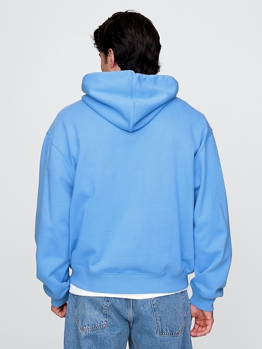 Image number 2 showing, Heavyweight Embroidered Arch Logo Hoodie
