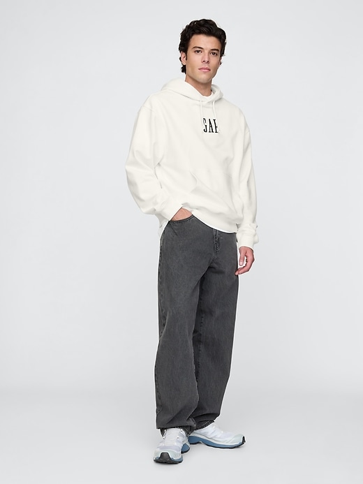 Image number 3 showing, Heavyweight Oversized Logo Hoodie