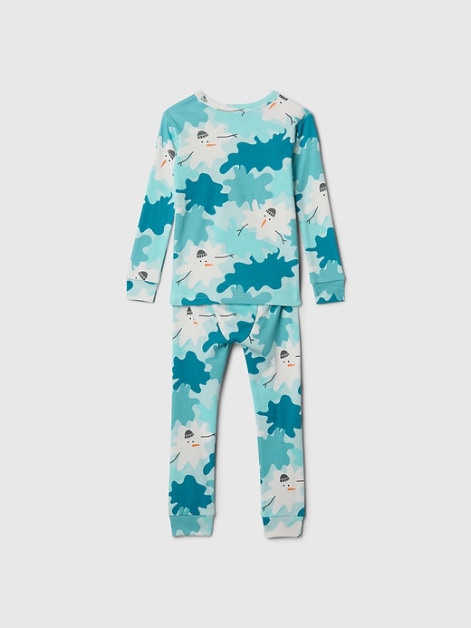 Image number 2 showing, Baby & Toddler Organic Brushed Cotton PJ Set