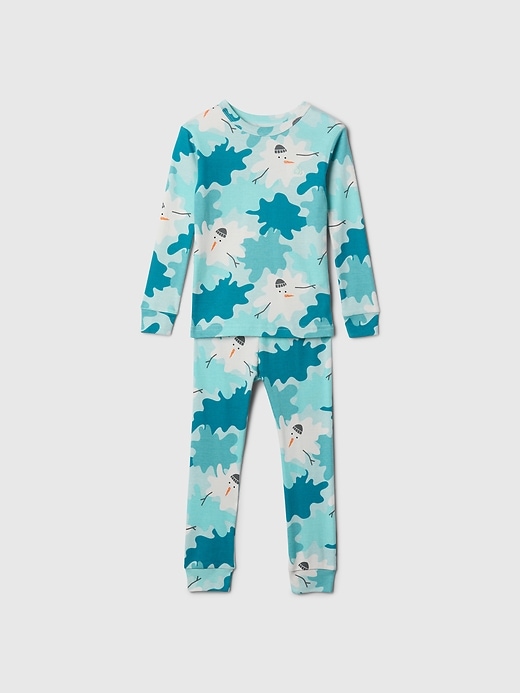 Image number 1 showing, Baby & Toddler Organic Brushed Cotton PJ Set