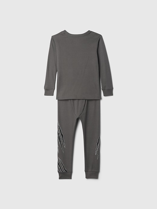 Image number 2 showing, Baby & Toddler Marvel Organic Brushed Cotton PJ Set