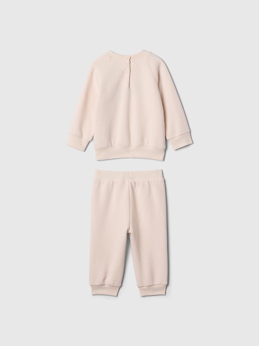 Baby Vintage Soft Bear Logo Sweat Set