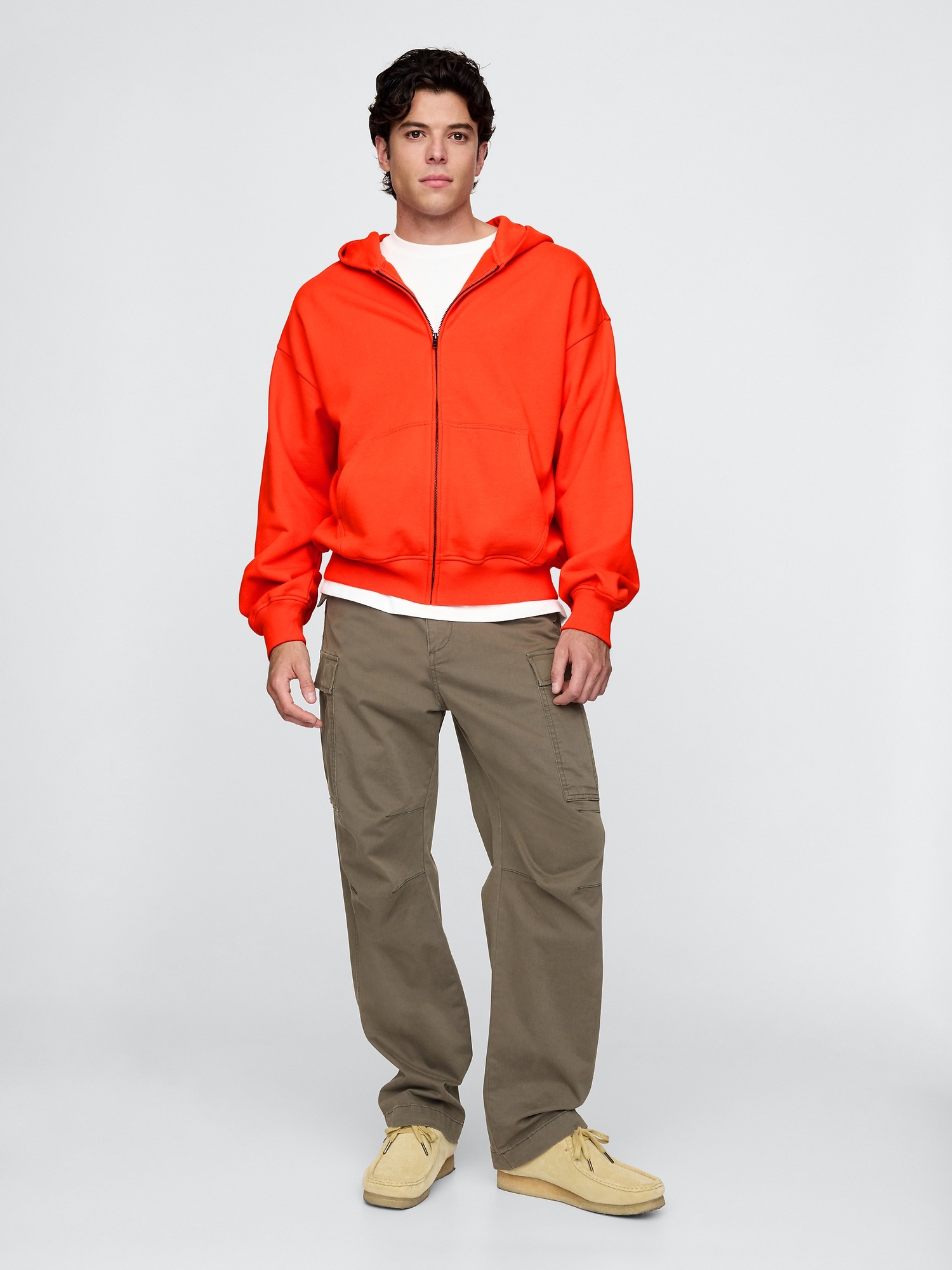 Heavyweight Zip Hoodie | Gap