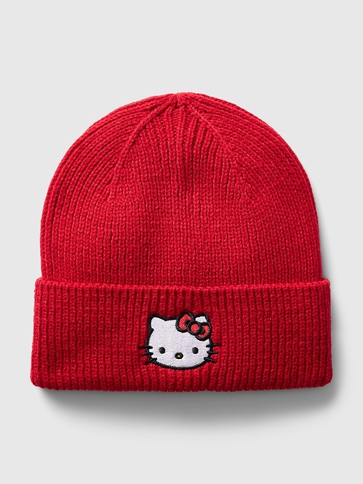 1 of 8 showing, with the color modern red of product Kids Hello Kitty Beanie