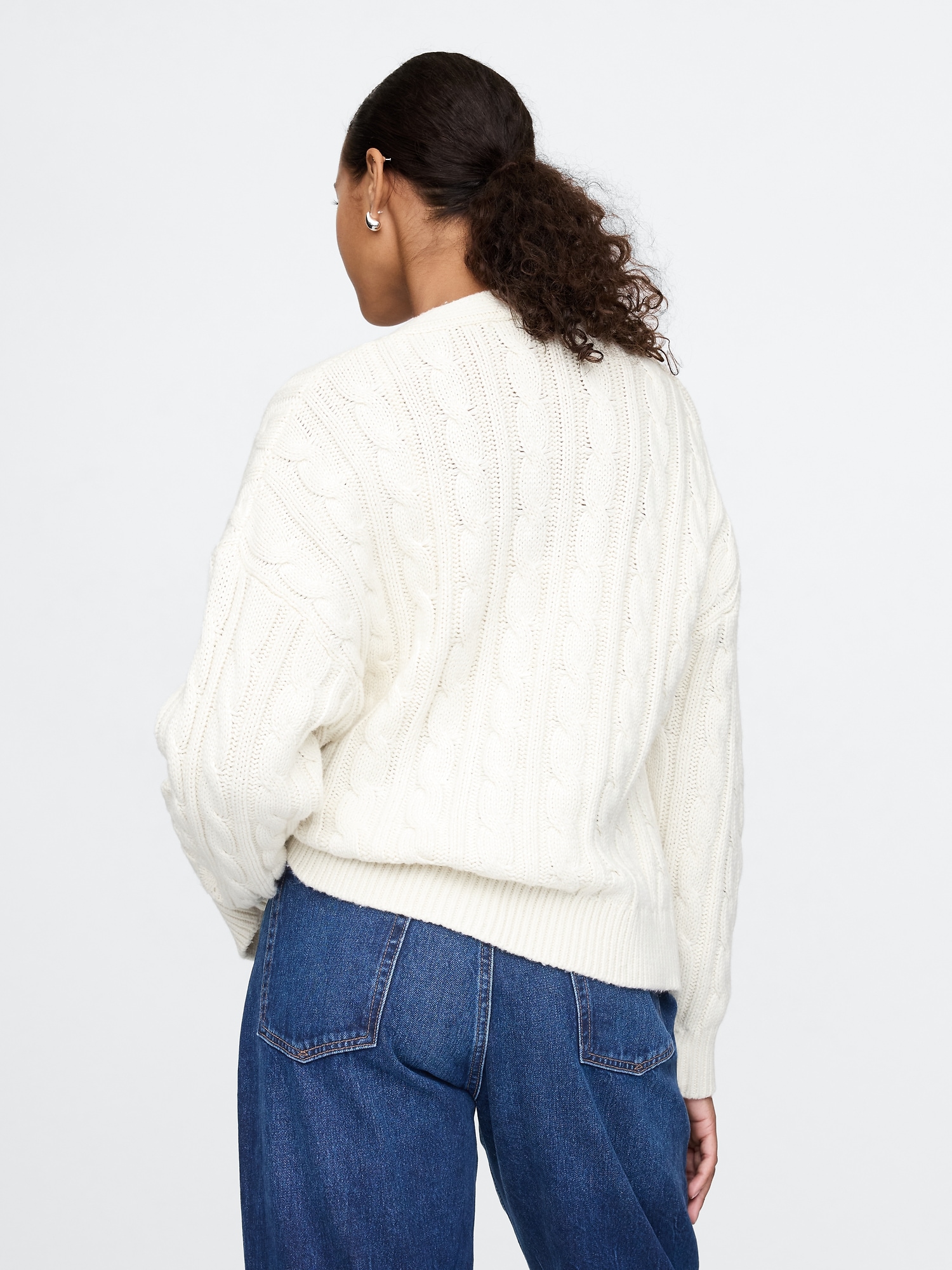 Oversized Cable-Knit Cardigan | Gap Oversized Cable-Knit Cardigan | Gap