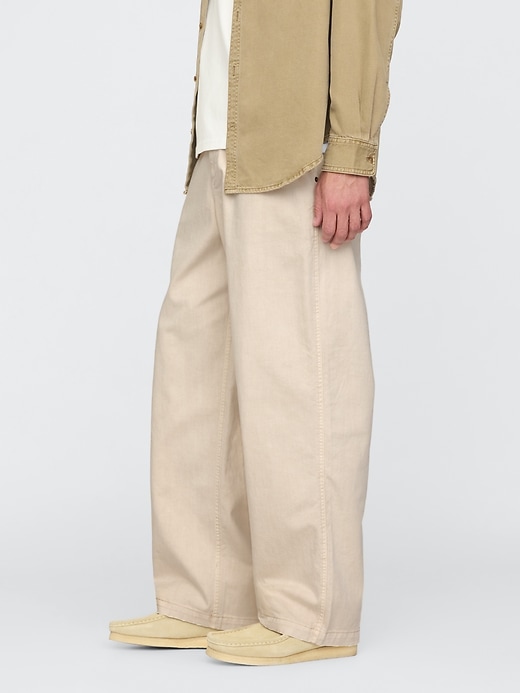 Image number 3 showing, Relaxed Twill Utility Khakis