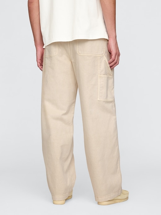 Image number 4 showing, Relaxed Twill Utility Khakis