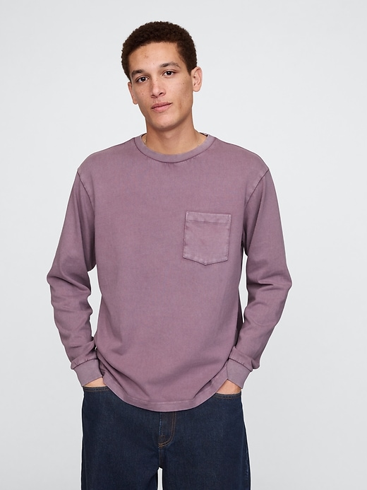 Image number 1 showing, Heavyweight Crewneck T-Shirt