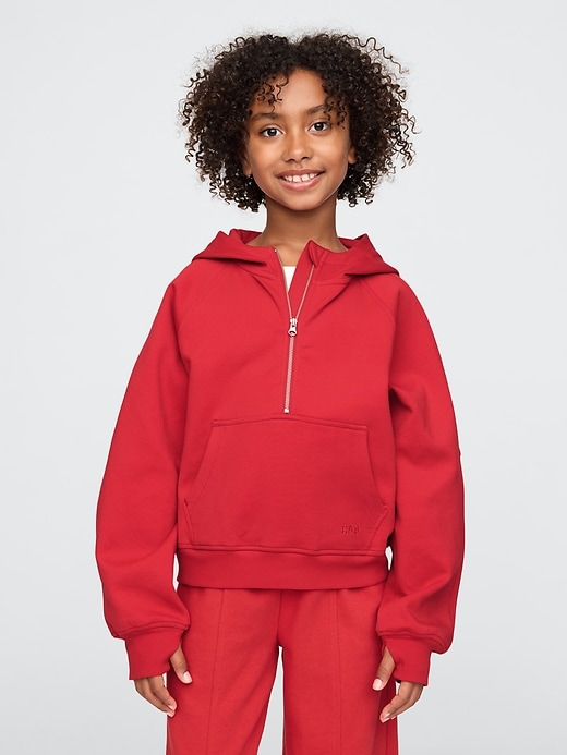 Image number 1 showing, Kids Half-Zip Hoodie