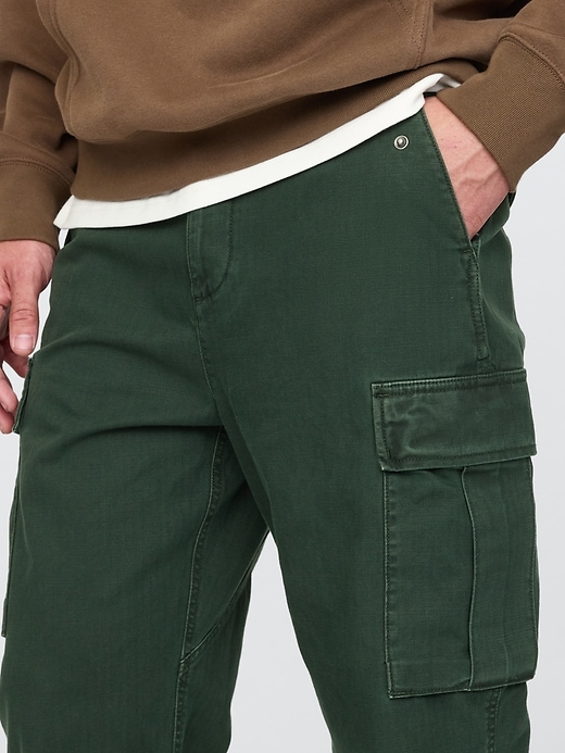 Utility Herringbone Cargo Pants