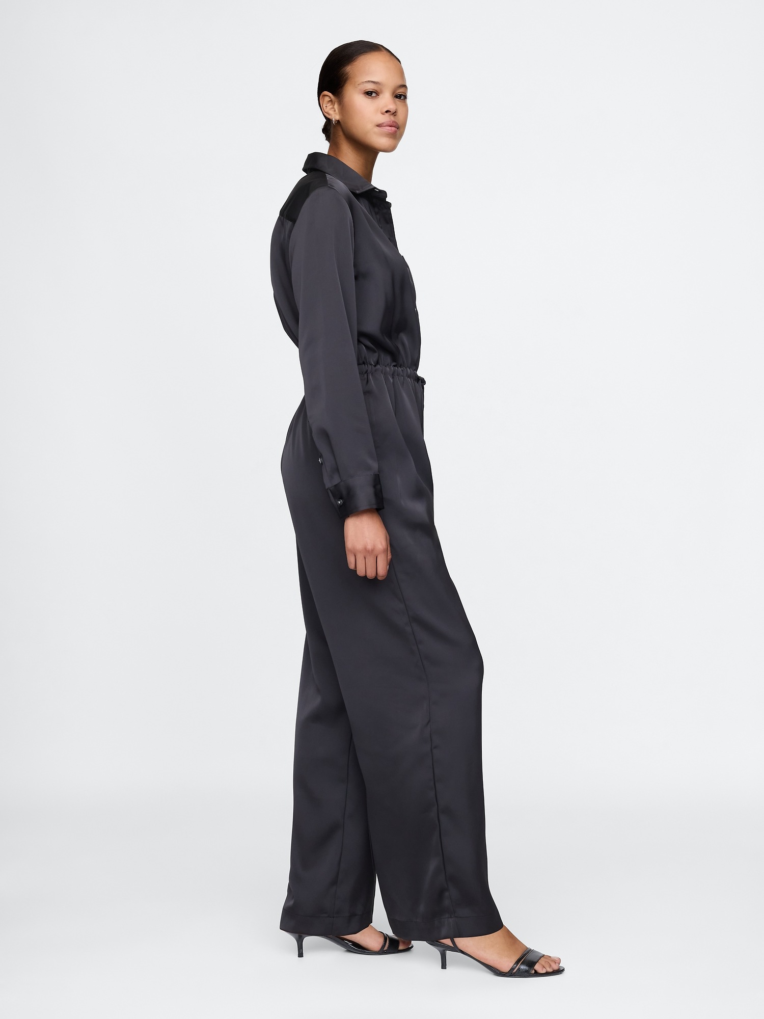 Женский комбинезон Gap Recycled Satin — фото 3