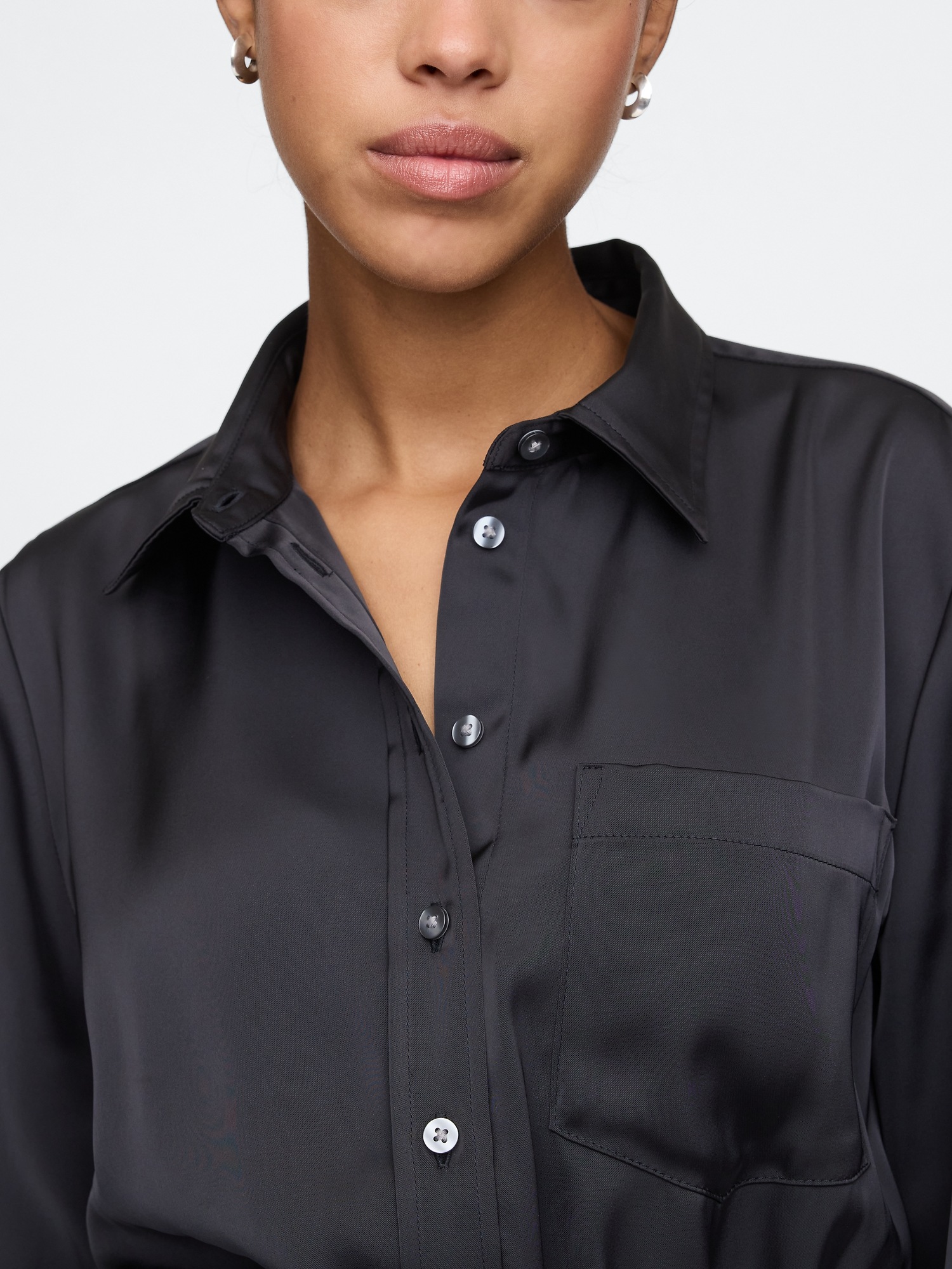 Женский комбинезон Gap Recycled Satin — фото 4