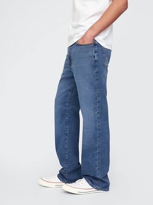 Image number 3 showing, Knit '90s Loose Jeans
