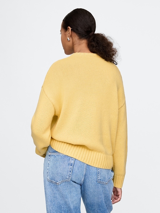 Image number 2 showing, 100% Cotton Relaxed Sweater