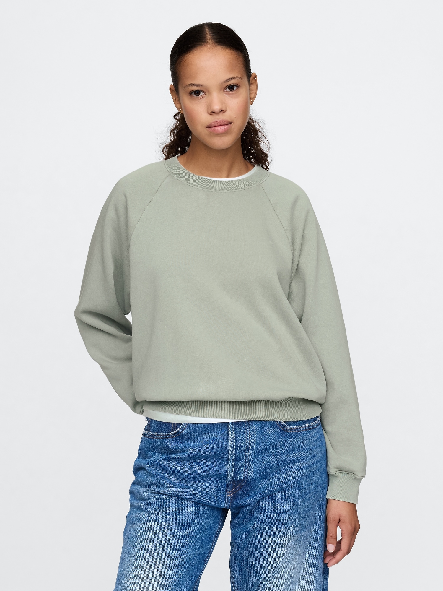 VintageSoft Raglan Sweatshirt
