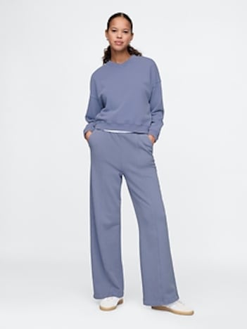 Heavyweight French Terry Seamed Straight Sweatpants